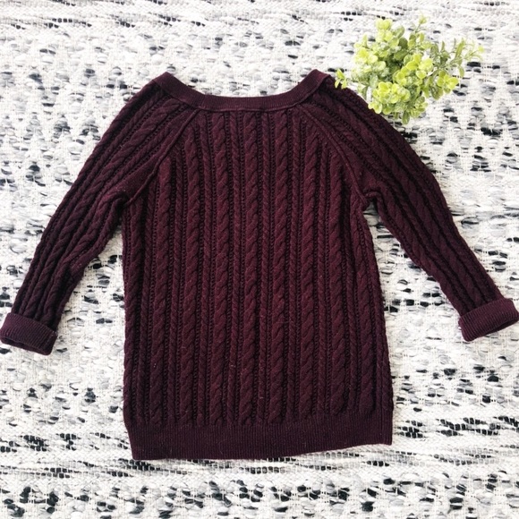 AEO Braided Knit Sweater - Picture 2 of 4